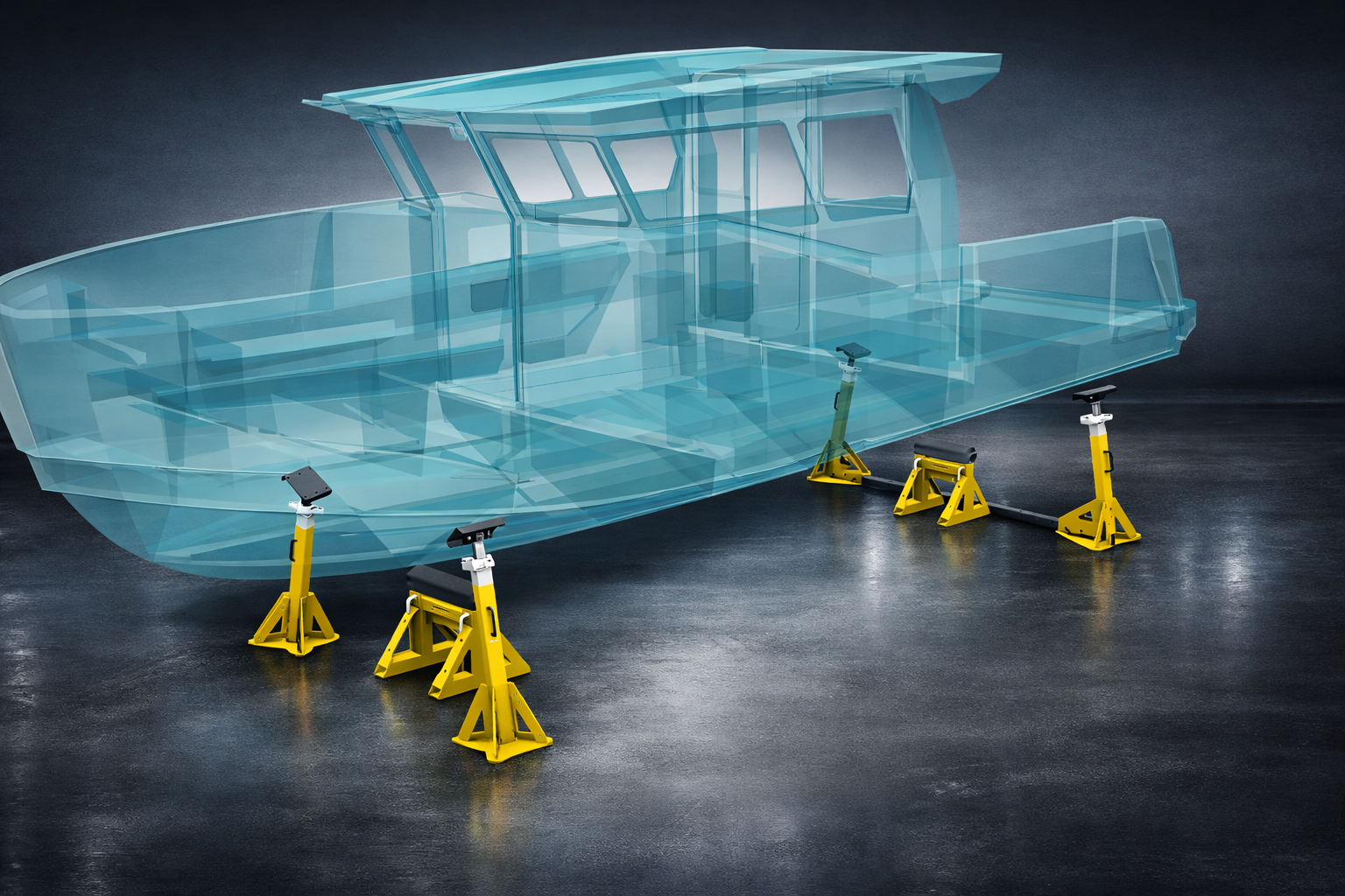 Tekne cradling detay